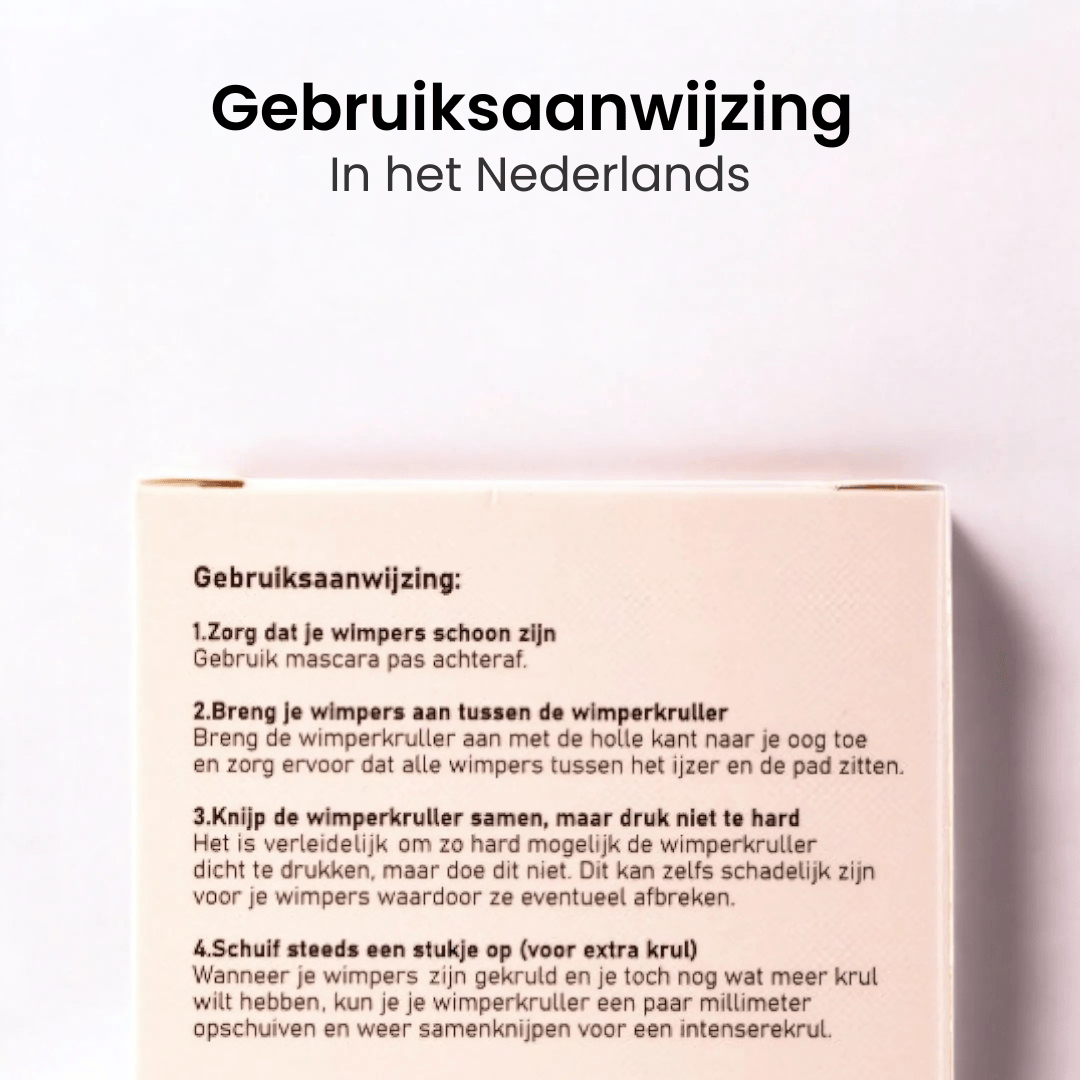 Wimperkruller (Rosé goud) - Hydure