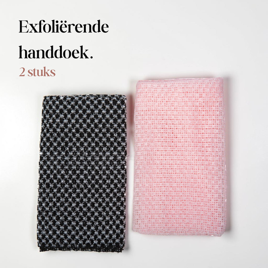 Exfoliërende handdoek