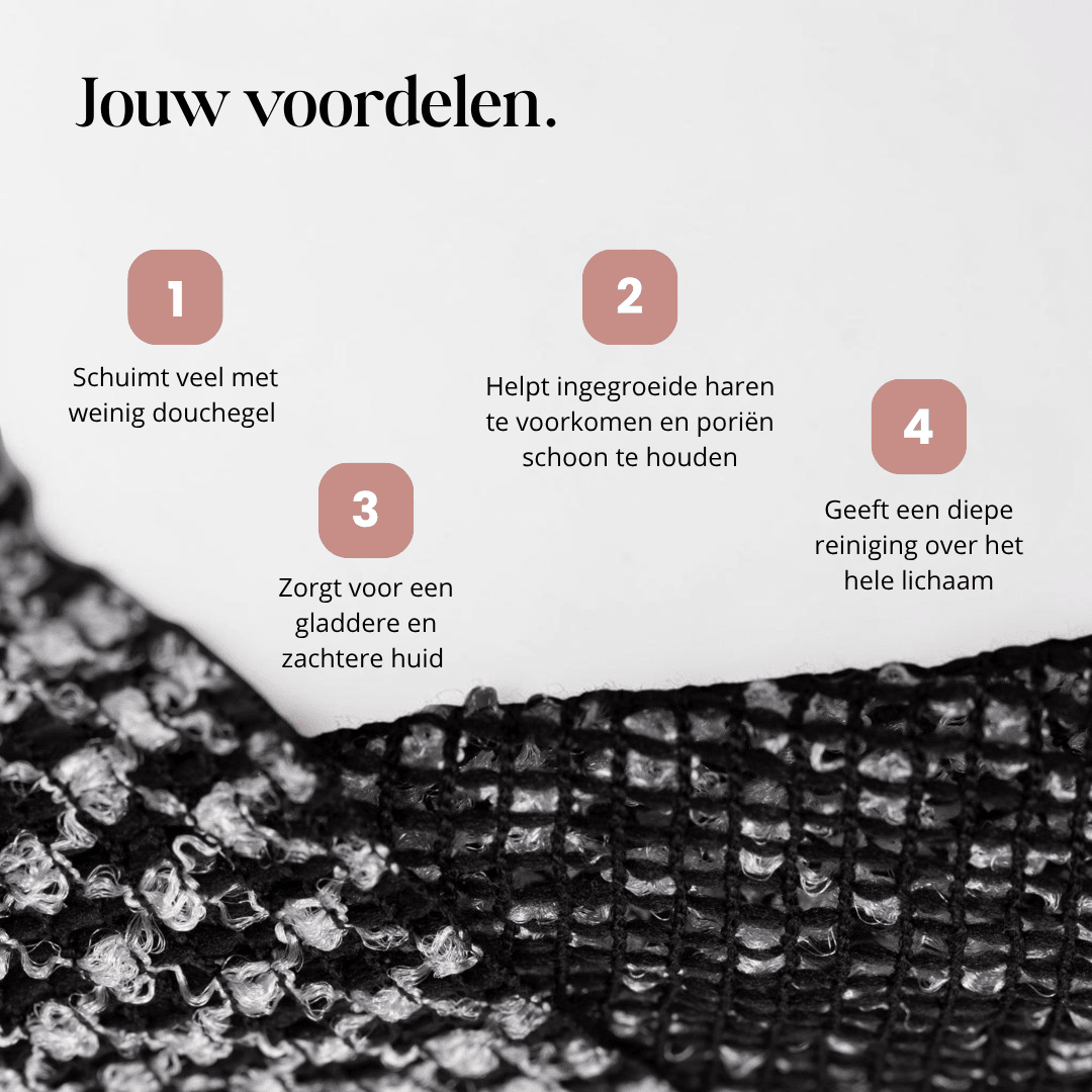 Exfoliërende handdoek - Hydure